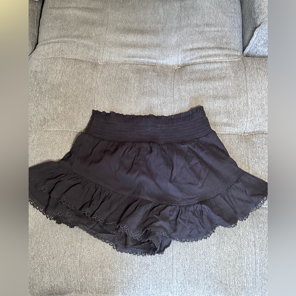 Aeropostale Black Ruffled Skirt - Picture 4 of 4